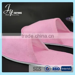 Popular Fancy Simple Women Red Bedroom Slippers Fro Hotel Use thumbnail-1