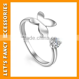 Simple Ring Design Silver Ring for Girl PGRG0066 thumbnail-4