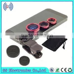 3 in 1 Universal Camera Lens,For Samsung Galaxy S4 Mini Fisheye Lens thumbnail-5