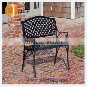 Cheap Wholesale Cast Aluminum Patio Bench Patio Aluminum Workbench thumbnail-2