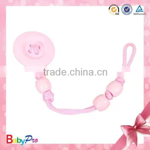2015 New DIY Baby Products High Quality Cute Silicone Pacifier Holder Ring thumbnail-1