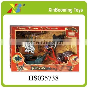 Toy Pirate Playing Set With Sound.Expedition Attack Play Set.Deepsea Animals thumbnail-1