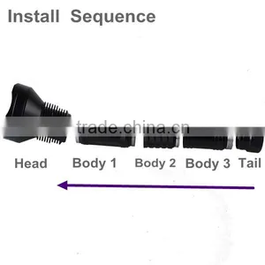 30W Super Bright Rechargeable 11000lm LED Flashlight 1000m Long Distance Flashlight Rechargeable thumbnail-3