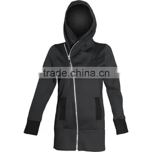Asymmetrical Cyber-goth Jacket for Women thumbnail-2