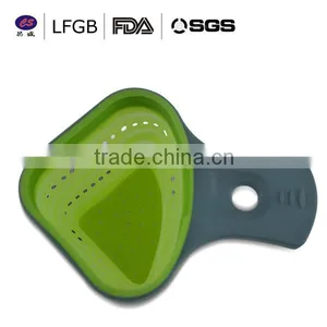 Food Grade Fashionable Customized High Quality Silicone Fruit / Vegetable Basket thumbnail-1