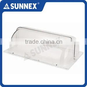 SUNNEX Professional Polycarbonate Roll Top Cover 220V AC, 760W 13.5LTR/14.3U.S.Qt Electric Food Warmer thumbnail-2