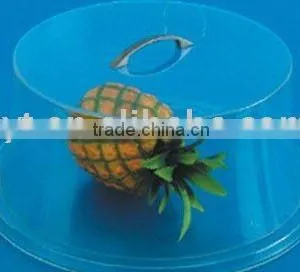 High Quality Plastic Spraying Kitchen Food Cover / Flat Top PC Kitchen Fruit Cover thumbnail-1
