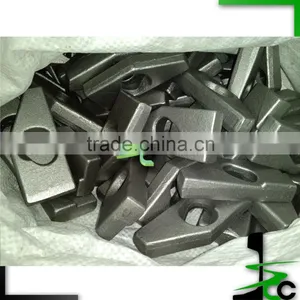 Crane Rail Clips With Vulcanized Rubber Nose thumbnail-2