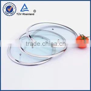 Clear Round Glass Lid Knob and Handles Color Sleeve thumbnail-1