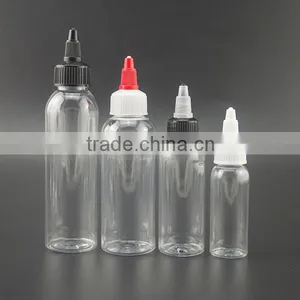 30ml 60ml 100ml 120ml PET Plastic Bottle Glue Bottles Twist Top Cap for Cosmetic Packing thumbnail-1