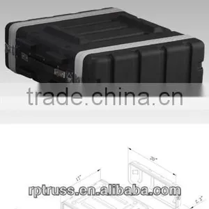 New Large Heavy Duty Black ABS Aluminum Flight Case thumbnail-6