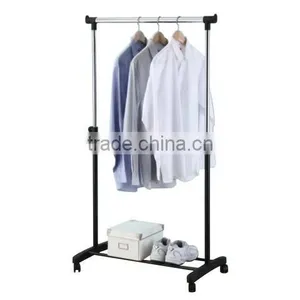 Chrome Collection Adjustable Garment Rack thumbnail-1