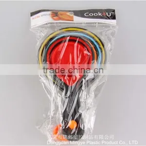 Silicone Measuring Cups 4pcs/set Measuring Spoon Kitchen Tools Measuring Set Tools For Baking Coffee thumbnail-4