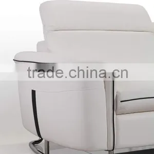 Turkish Stainless Steel Frame Leather Sofa Furniture 2016 thumbnail-5