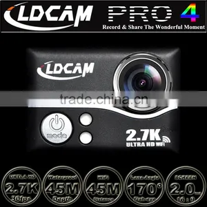 Big Discounts!!! LDCAM PRO4 Ultra HD 2.7K/4K Video 170 Degrees Wide Angle Sports Action Cam 2-inch Screen 1080p 60fps thumbnail-3