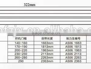Hot Sale G6100 Rapier Tape//Carbon Rapier Tapes for SULTEX Rapier Loom thumbnail-2