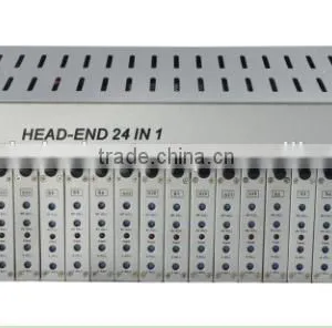 24 Fixed Channels Modulators 24x1 Modulator CATV IPTV Headend System thumbnail-1