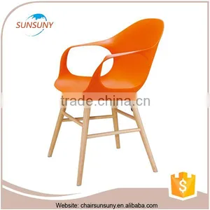Commercial Design Wholesale Cheap Wood Restaurant Chair thumbnail-2
