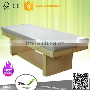 2016 Hot Sale Model 066-3 Spa Furniture Wooden Massage Table Heat Treatment Bed thumbnail-1