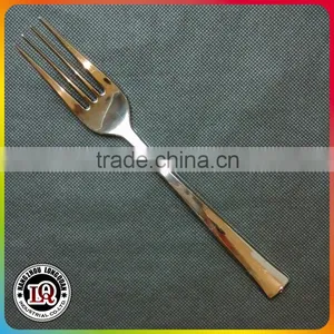 Sliver Coated Long Handle Disposable Plastic Fork thumbnail-1