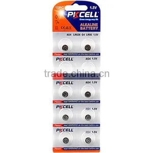 2016 AG4 Cell 1.5V LR66/177/626 Alkaline Button Battery thumbnail-1