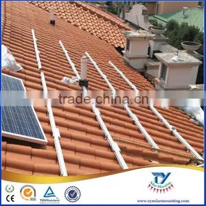 Tile Roof pv Panel Aluminum Mounting System, Solar Bracket thumbnail-1