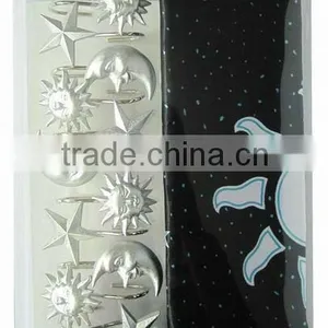 Polyester Bathroom Curtain Matching With 12pcs Poly Resin Hooks thumbnail-1