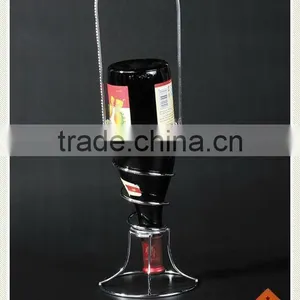 Factory Price Wire Single Bottle Wine Rack thumbnail-1