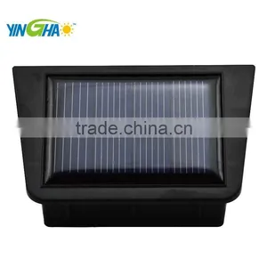 18LM 2V 120MA Waterproof Solar Wall Lamp for Hotel Garden thumbnail-3