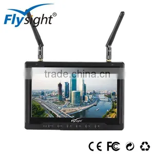 C696 Flysight RC801 7" Monitor 5.8Ghz HD FPV RX-LCD Receiver Built-in Battery for Phantom 3 thumbnail-2