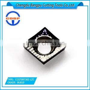 Carbide Turning Insert CCGT09T302-LHC BU810 for Aluminum Finishing thumbnail-5