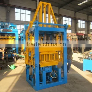 Small Semi Hydraulic Interlocking Stabilized Soil Block Molding Machine QTY3-15 Huarun Tianyuan Factory thumbnail-5