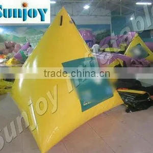 2016 Custom Inflatable Buoy Triangle Inflatable Water Toy thumbnail-3