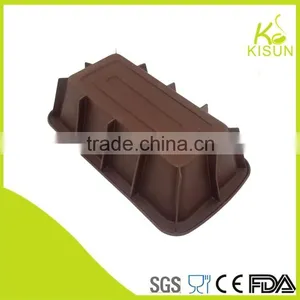 Chocolate Color Silicone French Bread Pans thumbnail-1