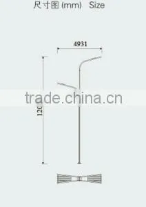 2015 Best Sale IP65 Newly Designed Solar Powered Street Lights Die-casting Aluminum Alloy LED-J1305 Solar Lights thumbnail-5