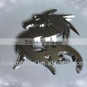 Plastic Chrome Dragon Emblem thumbnail-1