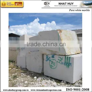 Pure White Marble Block thumbnail-1