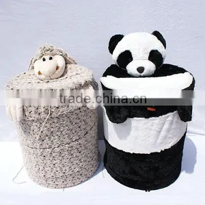 Lovely Animal Storage Hamper Stool thumbnail-1