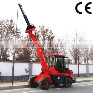 Multifunction Small Wheel Loader TL1500 Telescopic Loader With 50HP Engine thumbnail-4
