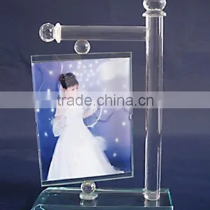 New Invention Clear Acrylic Wedding Anniversary Photo Frame Stand thumbnail-1