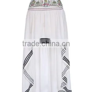 New Stylish Lady Women's Fashion Leisure Beach Sexy Irregular Length Chiffon Skirt thumbnail-2