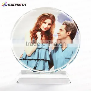 Wholesale Sublimation Crystal Wedding Decoration Gift Showpieces For Wedding Pictures thumbnail-1