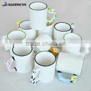 Sunmeta Cheap Ceramic Sublimation Cute Animal Print Mug(MKB10-30) thumbnail-2