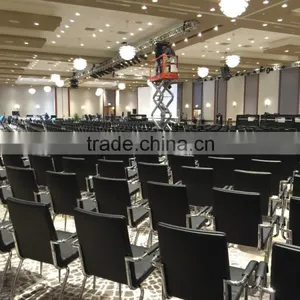 Hot Sale Stackable Leather Hotel Coffee Chair AH-40A-1 thumbnail-4