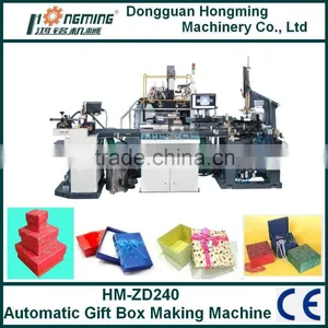 HM-ZD240 Automatic Rigid Box Making Machine for Paper Box thumbnail-1