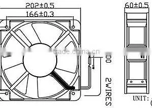 200mm Dc20060 36v dc Fan thumbnail-4