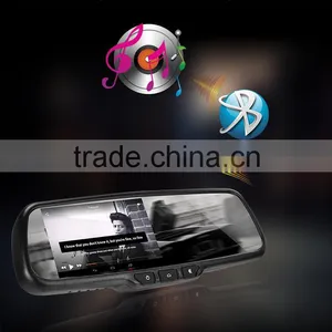 Car Interior Rearview Mirror Gps Navigation Android Rearview Mirror Support 3G , WIFI, Bluetooth thumbnail-3
