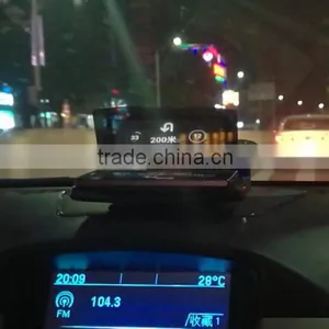 HUD Smart Phone Cradles Head up Display Safe Drive for GPS Navigation Reflect to the Mirror thumbnail-4