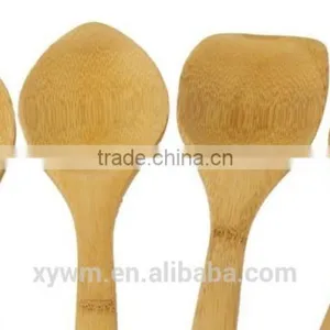 Light Bamboo Kitchen Utensil With Color Handles thumbnail-3