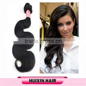 100% Virgin Human Hair Russian Body Wave Hair Weft thumbnail-1